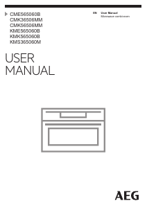 Manual AEG KME565060B Oven