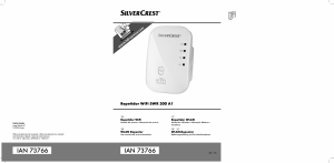 Manual SilverCrest IAN 73766 Range Extender