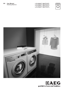 Manual AEG L68479VFL Washing Machine