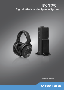 Bedienungsanleitung Sennheiser RS 175 Kopfhörer