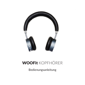 Bedienungsanleitung SACKit WOOFit Kopfhörer