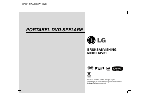 Bruksanvisning LG DP271-P DVD spelare