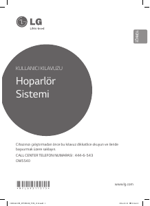 Kullanım kılavuzu LG OM5540 Stereo müzik seti