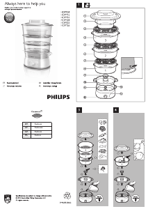 Kasutusjuhend Philips HD9125 Aurupott