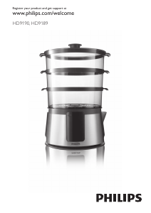 Manual de uso Philips HD9190 Vaporera