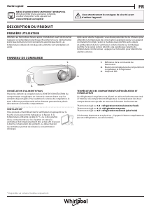 Mode d’emploi Whirlpool ART 65001 Réfrigérateur combiné