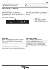 Mode d’emploi Whirlpool W7 811I K Réfrigérateur combiné