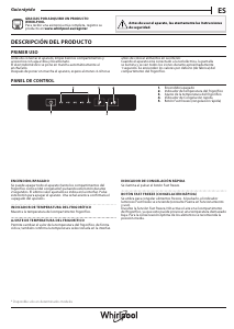 Manual de uso Whirlpool W7 811I OX Frigorífico combinado