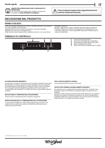 Manuale Whirlpool W7 811I W Frigorifero-congelatore