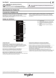 Manual Whirlpool W7 821O OX Frigorífico combinado