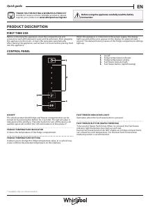 Manual Whirlpool W7 821O OX H Fridge-Freezer