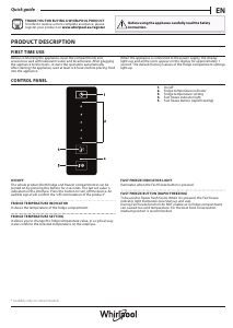 Manual Whirlpool W7 821O W Fridge-Freezer
