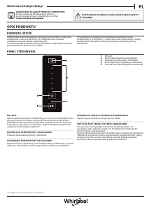 Instrukcja Whirlpool W7 821O W Lodówko-zamrażarka