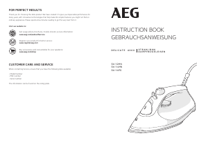 Handleiding AEG SI6-1-2MN Delicate 6000 Strijkijzer