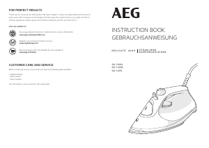 Handleiding AEG SI6-1-6PG Delicate 6000 Strijkijzer