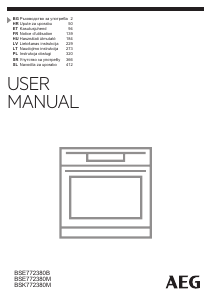 Mode d’emploi AEG BSE772380B Four