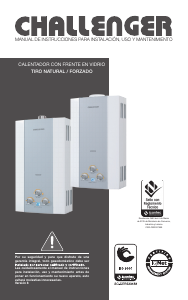 Manual de uso Challenger WHG 7112 Caldera de gas