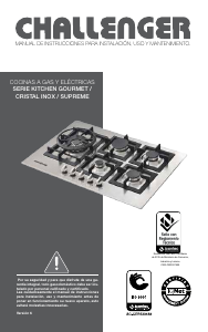 Manual de uso Challenger SI 6831 Placa