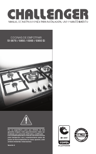 Manual de uso Challenger SI 6990 Placa