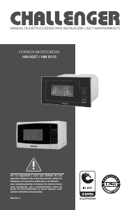 Manual de uso Challenger HM 8007 Microondas