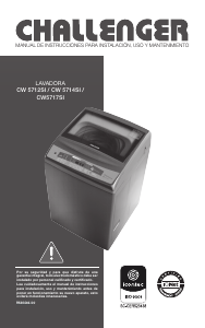 Manual de uso Challenger CW 5712SI Lavadora