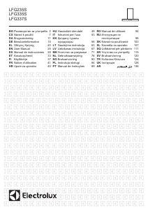 Manual Electrolux LFG335S Cooker Hood