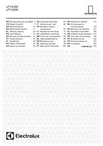 Manual Electrolux LFV436K Exaustor