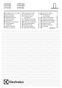 Manual Electrolux LFP416W Cooker Hood