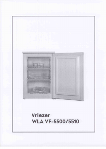 Handleiding WLA VF5500 Vriezer