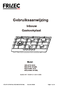 Manual Frilec KOLN1996.1STGBL Hob