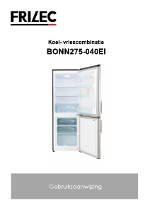Mode d’emploi Frilec BONN275-040EI Réfrigérateur combiné