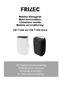 Mode d’emploi Frilec CM71250BLACK Climatiseur