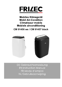 Mode d’emploi Frilec CM91457BLACK Climatiseur