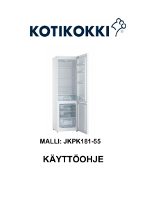 Käyttöohje Kotikokki JKPK181-55 Jääkaappipakastin