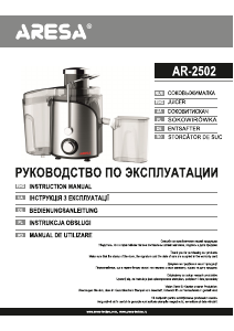 Manual Aresa AR-2502 Storcator
