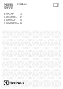 Mode d’emploi Electrolux KVMDE46X Four