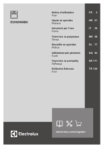 Mode d’emploi Electrolux EOH2H00BX Cuisinière