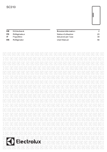 Mode d’emploi Electrolux SC310 Réfrigérateur