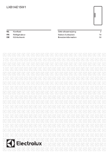 Mode d’emploi Electrolux LXB1AE15W1 Réfrigérateur