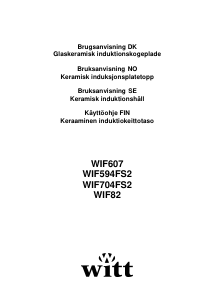 Bruksanvisning Witt WIF82 Kokeplate