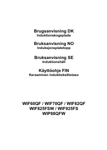 Käyttöohje Witt WIP88QFW Keittotaso