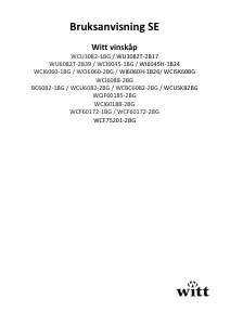 Bruksanvisning Witt WCIF60185 Vinkyl
