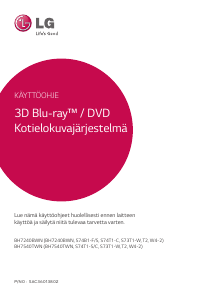 Käyttöohje LG BH7240BWN Kotiteatterijärjestelmä