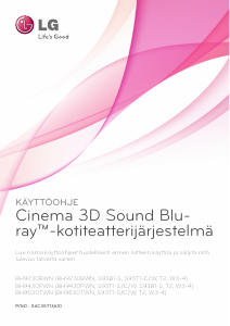 Käyttöohje LG BH9230BWN Kotiteatterijärjestelmä