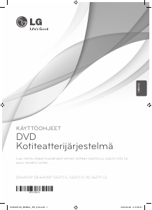 Käyttöohje LG DH6420P Kotiteatterijärjestelmä