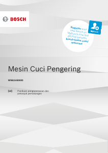 Panduan Bosch WNA14400ID Mesin Cuci-Pengering