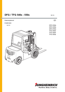 Kasutusjuhend Jungheinrich TFG 540s Kahveltõstuk