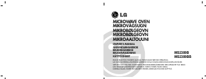 Bruksanvisning LG MS2389B Mikrovågsugn