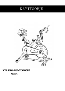 Käyttöohje Casall 91025 XTR Pro Kuntopyörä