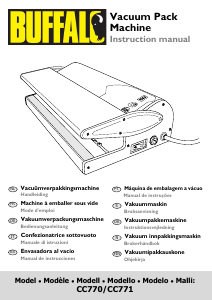 Manual Buffalo CC770 Vacuum Sealer